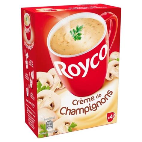 Royco Soupe D Shydrat E Cr Me Champignons Royco