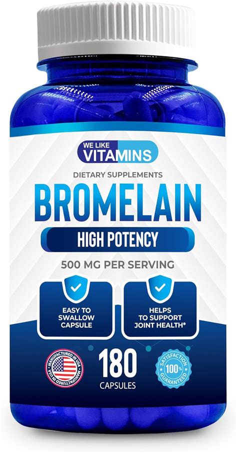 Organic Bromelain Mg Capsules Digestive Enzyme Philippines Ubuy