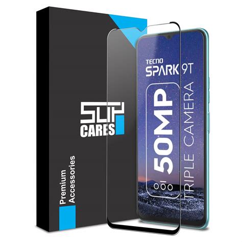 Supcares Edge To Edge Tempered Glass For Tecno Spark T Tecno Spark T