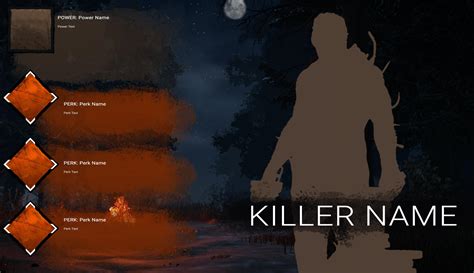 Here I Made A Custom Killer Template Link In Comments Rdeadbydaylight