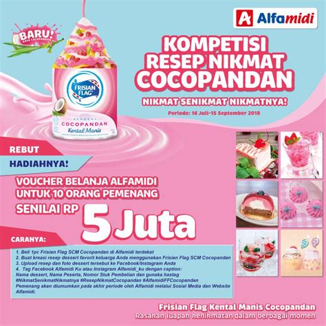 Kreasi Resep Dan Foto Dessert Frisian Flag Cocopandan Berhadiah Voucher