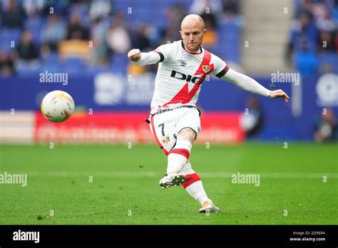 Barcelona Spain St Apr Isi Palazon Of Rayo Vallecano During