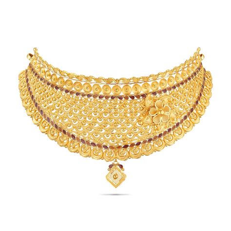 Gorgeous Gold Choker Necklace