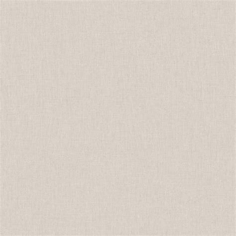 Papier Peint Vinyle Uni Taupe Clair Linen Linen Caselio