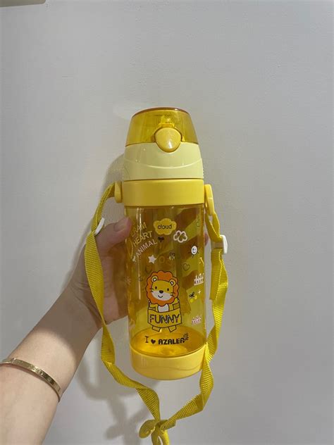 Botol Minum Anak Kuning Singa Import Bagus Rusak Sedotan Saja On