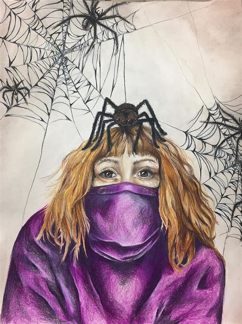 Phobias Spiders Drawing by Amanda Black - Fine Art America