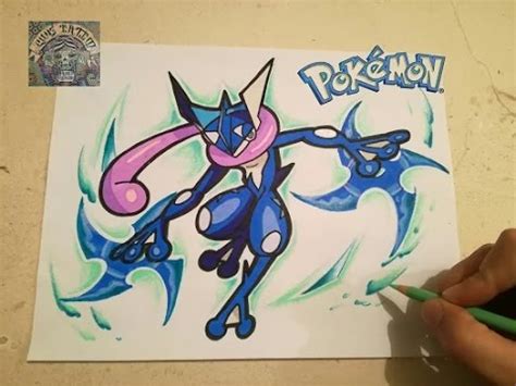 COMO DIBUJAR A GRENINJA POKEMON How To Draw Greninja Pokemon