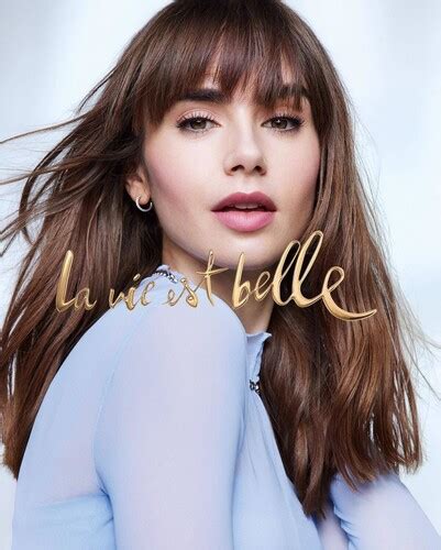 Shoot Lily Collins Lancome La Vie Est Belle L’extrait September 2023 Mq Forum