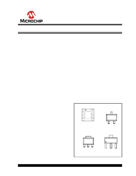 MCP1703T 5002E Datasheet 1 32 Pages MICROCHIP 250 MA 16V Low