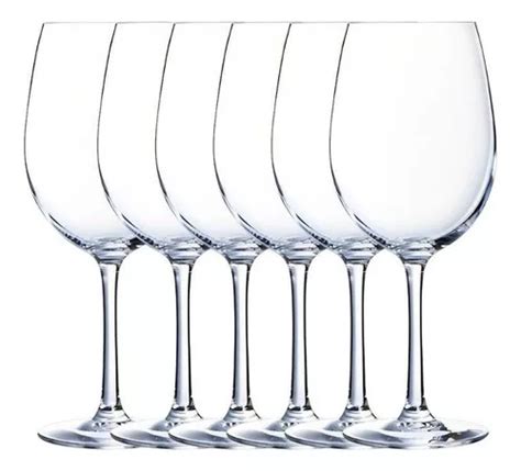 Vasos De Cristal Arcoroc Chef Sommelier 580 Ml Francia MercadoLibre