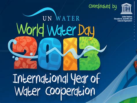 2013 International Year Of Water Cooperation Global Education Magazine