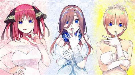 HD wallpaper: anime, anime girls, wedding attire, wedding dress, blue ...