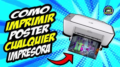 Como Imprimir Tamanho Poster - COMO IMPRIMIR UN PÓSTER CON CUALQUIER IMPRESORA EL TAMAÑO QUE SEA FÁCIL ...