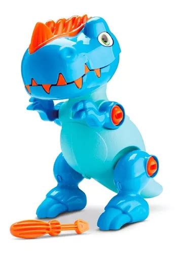 Boneco Monta Desmonta Educativo Dinossauro Tchuco Rex Samba Mebuscar