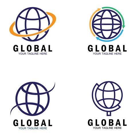 Premium Vector Globe Logo And Vector Template