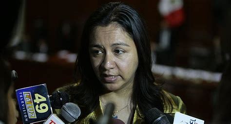 Marisol Espinoza renuncia a la bancada nacionalista PERU GESTIÓN