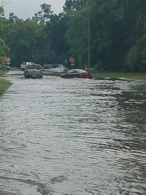 Kingwood flooding again after today's rain. Traffic was at a standstill ...