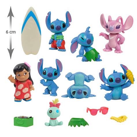 Figuras Do Stitch - STITCH 8 FIGURAS LILO E STITCH 6CM SUNNY 043329 - STITCH 8 FIGURAS LILO ...