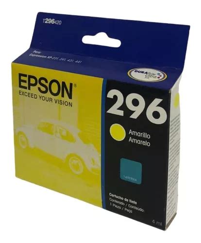 Cartucho Epson Amarillo Nuevo Y Facturado