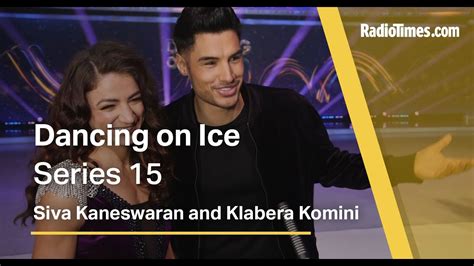 Dancing On Ice 2023 Siva Kaneswaran And Klabera Komini Youtube