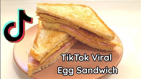 How To Make Egg Sandwich That Went Viral On Tiktok Youtube