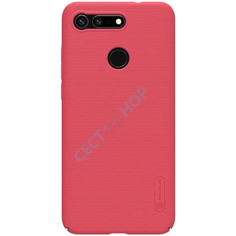 Huawei Honor View 20 Nillkin Super Frosted Shield Case Black