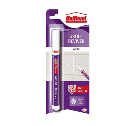 Unibond Grout Reviver For Walls Pen Ml Ice White Amazon