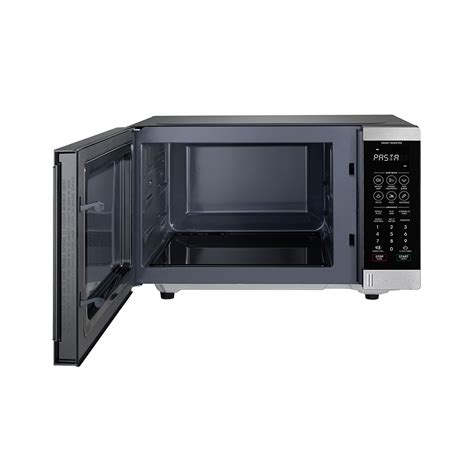 SM327FHS 32L Flatbed Microwave Oven Stainless Steel Sharp Electronics