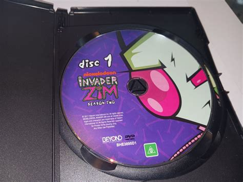 Nickelodeon Invader Zim Season Two 2 Disc Dvd G Ebay