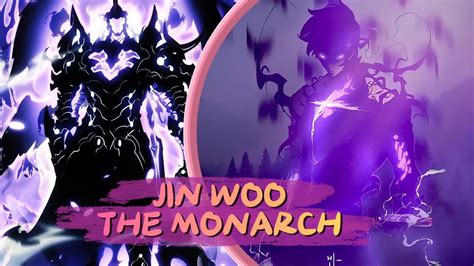 Jin Woo Monarchs Solo Leveling Anime Amv Youtube