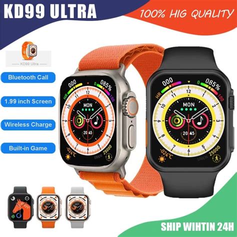 Kd Ultra Smart Watch Series Smartwatch Men S Bluetooth Call Watch