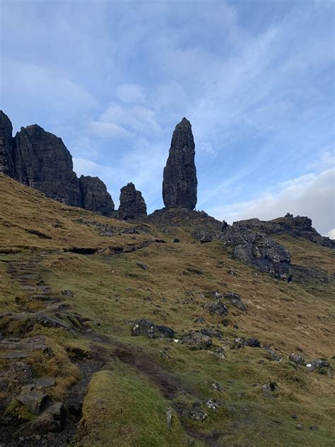 Hiked to the old man of Storr, just north of Portree, Isle of Skye ...