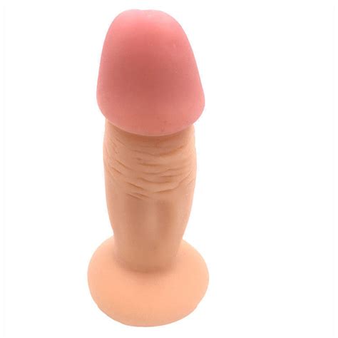 Realistic Small Beginner Flesh Penis Anal Dildo Cock Prostate Butt Plug