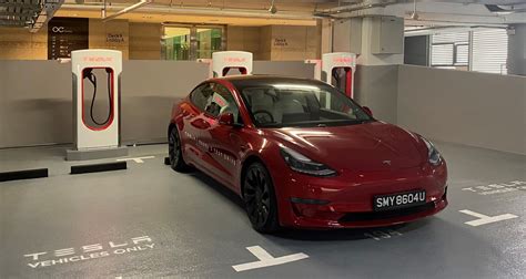 New Tesla V3 Superchargers Charging Station Is Now Open To Public At