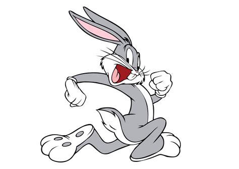 Running Bugs Bunny Free Vector - SuperAwesomeVectors