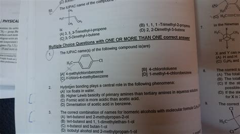 Iupac Naming Worksheet With Answers