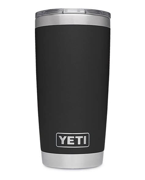 YETI Rambler 20 Oz Tumbler Black - SKU-0305-BLK - TACWRK