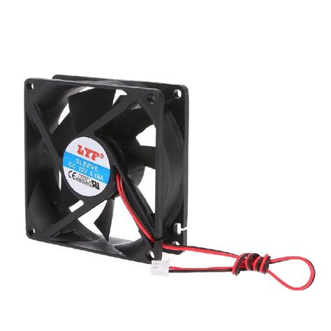 V Pin X X Mm Pc Computer Cpu System Heatsink Brushless Cooling