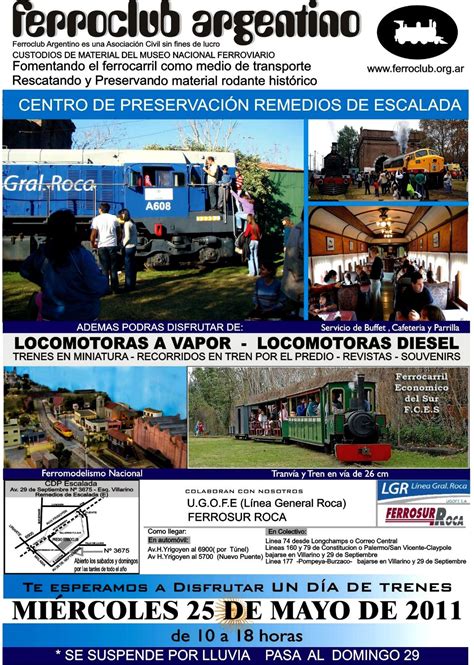 FERROAFICIONADOS ESTACION KM 29 GLEW Un día de trenes en el