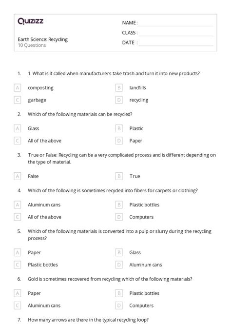 50 Earth Space Science Worksheets For 8th Grade On Quizizz Free