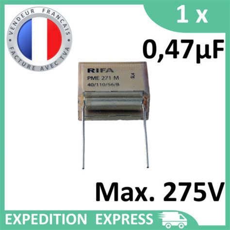 Condensateur Rifa Pme M X F Uf Nf N V Sh V