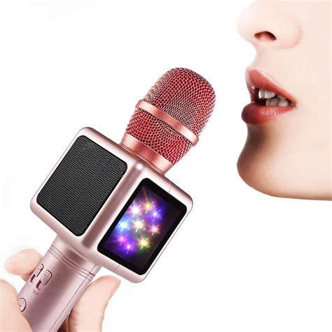 Wireless Bluetooth Karaoke Microphone | Portable Handheld Karaoke Mach – Blissful Delirium