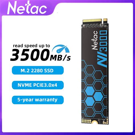 Netac NV3000 SSD M2 NVMe 3500MB S PCIe 3 0 HD 250GB 500GB 1TB 2TB M