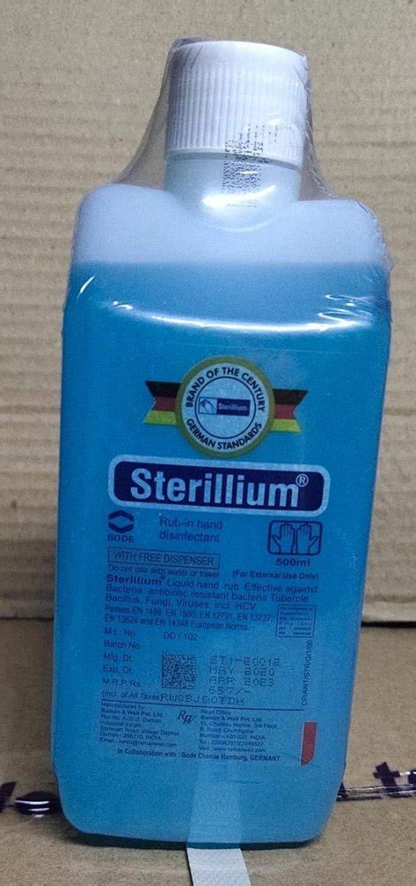 Sterillium Surgical Hand Disinfectant Ml Sterillium Hand