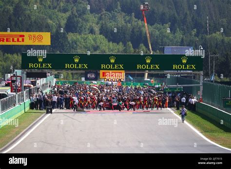 Stavelot Malmedy Spa Belgium 27th Jan 2022 Starting Grid At The