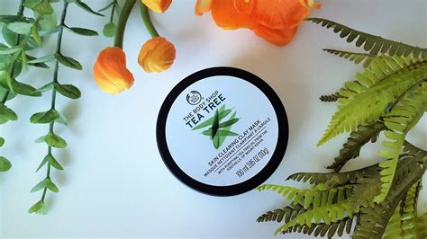 The Body Shop Tea Tree Skin Clearing Clay Mask Glossnglitters