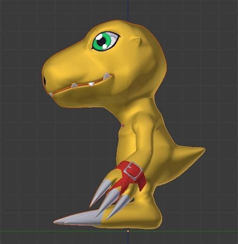 Digimon - Agumon Savers 3D model | CGTrader