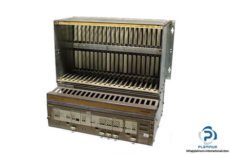 SIEMENS 135U 6ES5135-3UA11 CENTRAL CONTROLLER - Platinum International