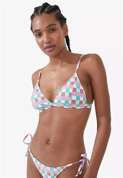 Buy Cotton On Body Fixed Triangle Bikini Top Online ZALORA Malaysia