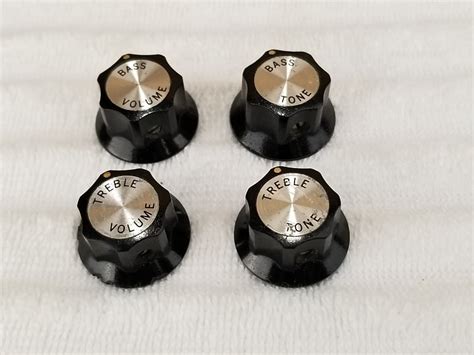 1970s Rickenbacker 4001 Knob Set 4 100 Genuine Vintage Reverb